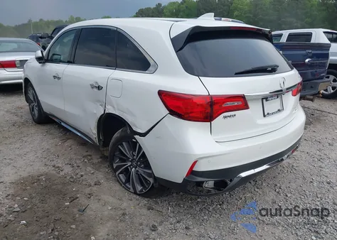 2020 Acura Mdx Technology Package из США, поврежденный, VIN 5J8YD4H59LL006527